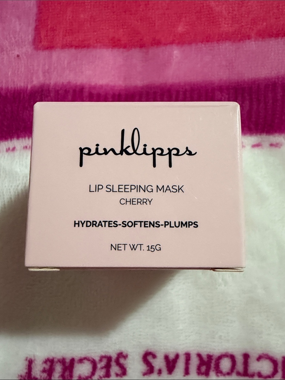 Pinklipps Cherry Lip Sleeping Mask - Hydrating Night Treatment (Pink)